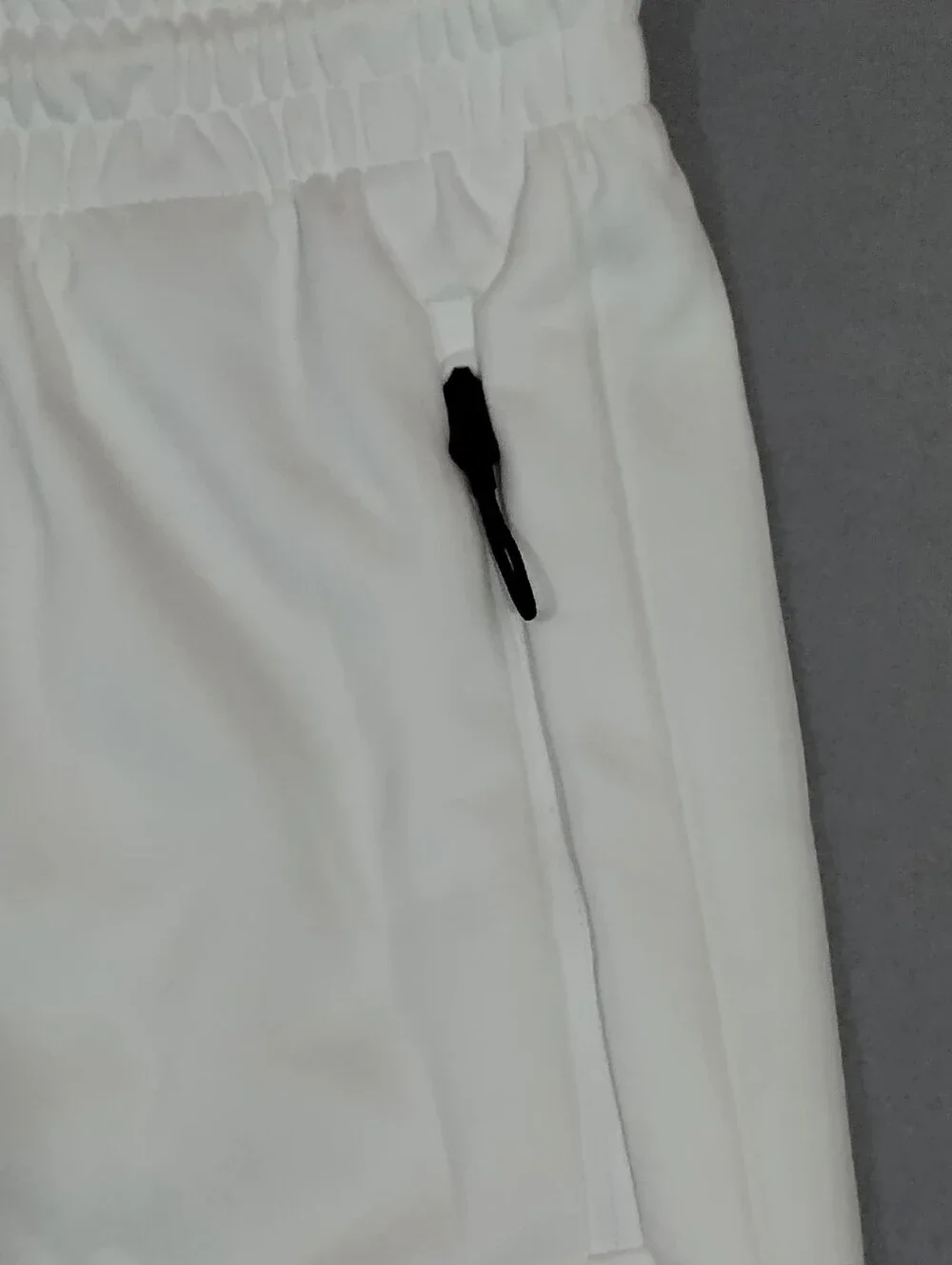 Adidas Z.N.E Jogger Pants Mens Large Tall White Drawstring Running Training NWT